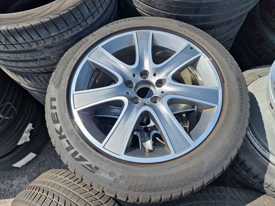 Гуми с Джанти за Mercedes S class W222 245/50 R 18 Falken 2024 dot