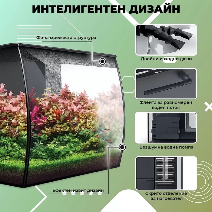 Аквариум Fluval Flex 57