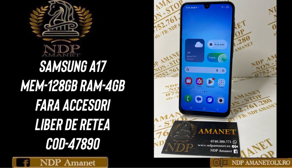NDP Amanet Braila Samsung A17 128gb (47890)