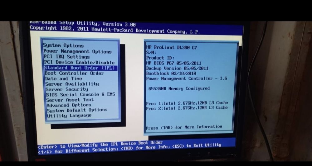Сервер HP Proliant Dl380 Gen7