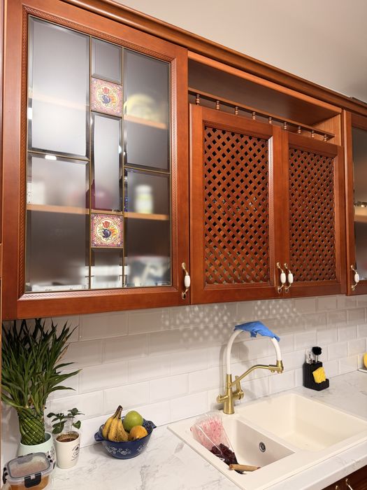 Кухонный гарнитур из массива дуба