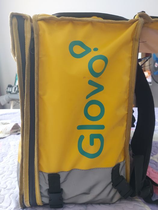 Сумка glovo старый