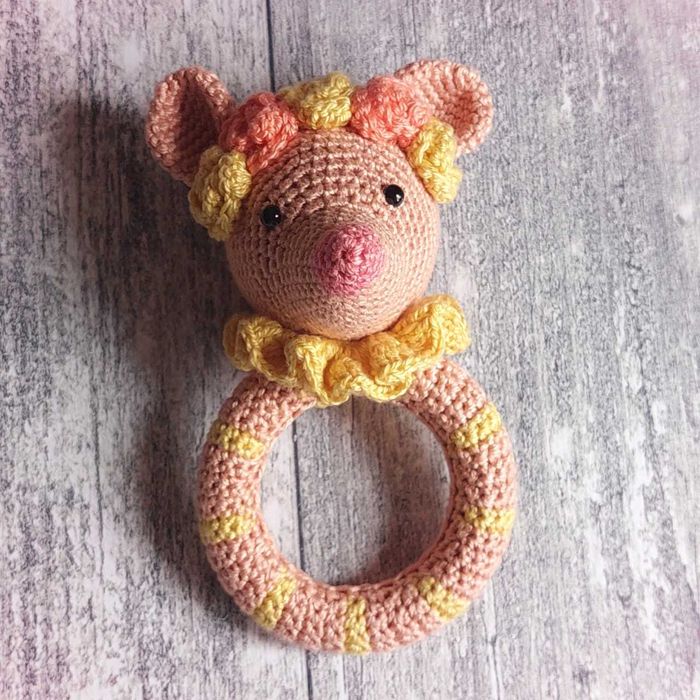 Вязаные погремушки