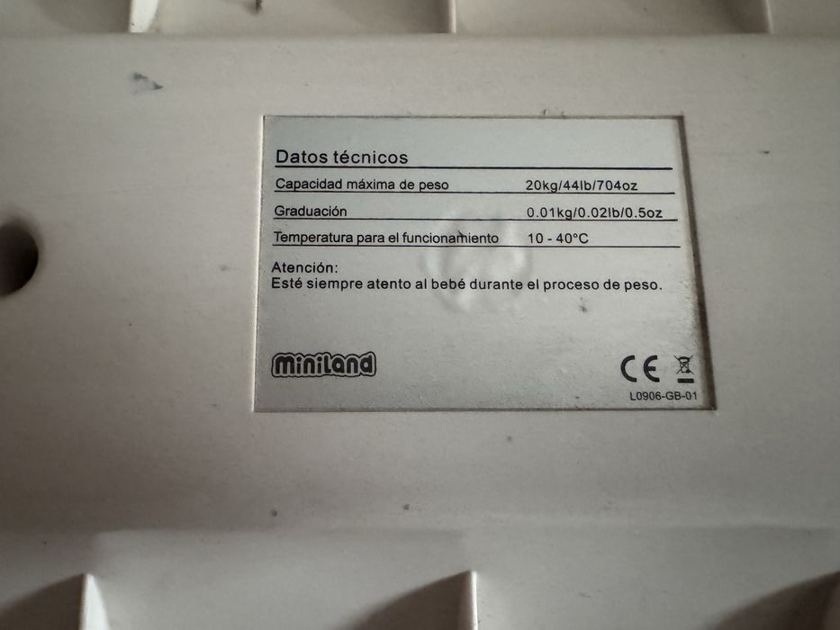 MiniLand baby cantar bebelusi , copii  max 20 kg