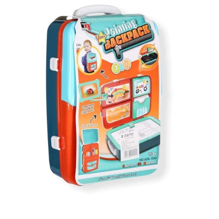 Комплект за рисуване и писане в раничка