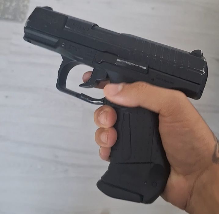 Pistol Airsoft Walther p99 dao 7 jouli modificat co2