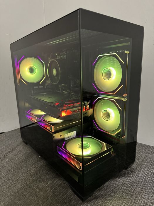 Геймърски компютър Ryzen 5 2400G, RX 580, 16GB DDR4