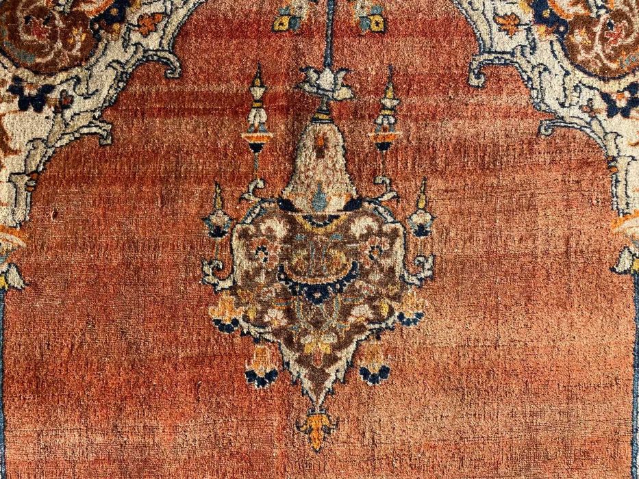 luxos covor vechi rugaciune persan Tabriz Haji Jalili manual iranian