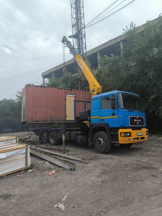 Манипулятор. Перевозка контейнера