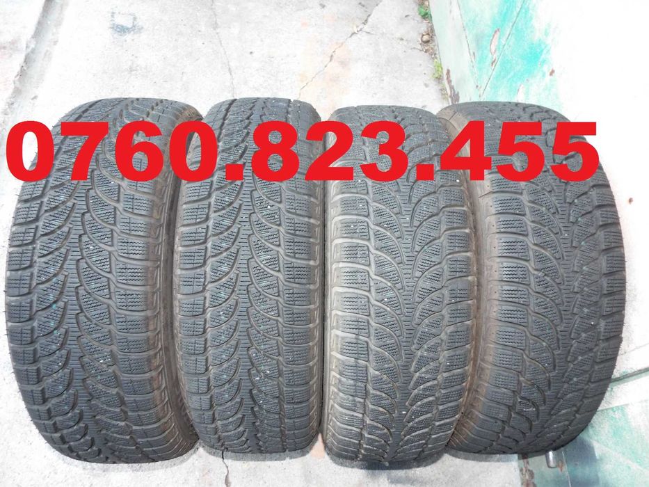 vand 4 anvelope de iarna 215/65/16  bridgestone lm 80 evo pret 700ron