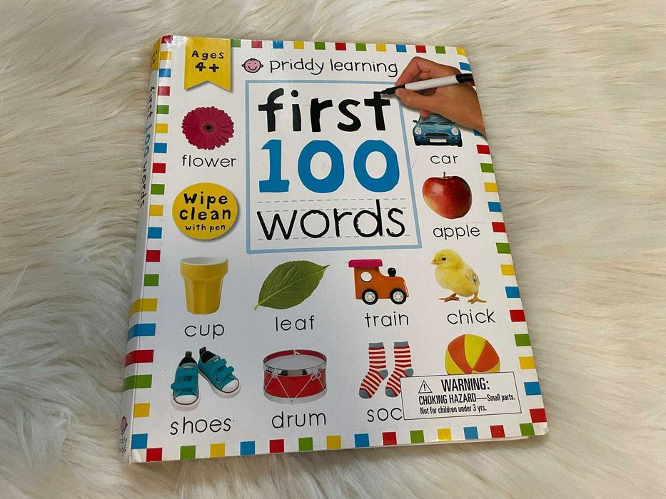 Carte Wipe and Clean first 100 words, in limba engleza