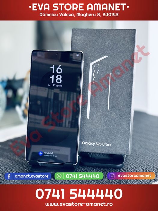 SAMSUNG Galaxy S25 Ultra Titanium Black 256GB 12GB RAM Dual SIM