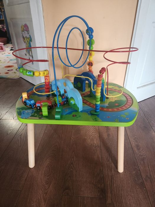 Железопътна дървена маса джунгла HAPE