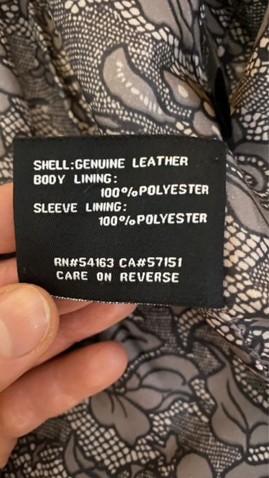 Куртка кожаная made in USA