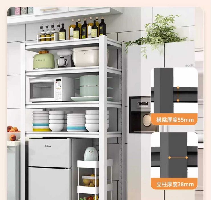 стеллажи для посуды/полки для хранения/сильные шкафы-всё выдержат