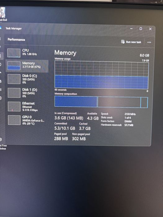 Pc gaming gtx1650 ,i5-9400