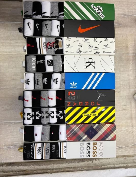 Ciorapi de toate felurile de mărci,doar ce se vinde pe piața,