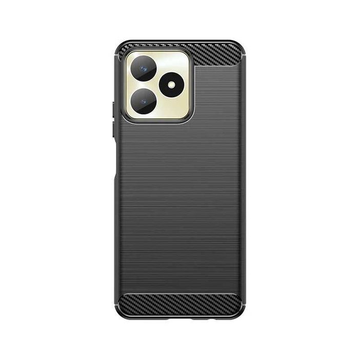 Realme C51 C53 C67 C33 C55 12 Pro+ Удароустойчив Кейс Гръб CARBON