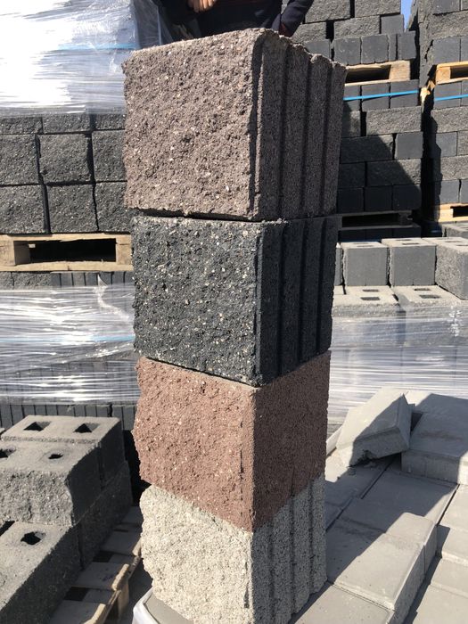 Сплитерные перегородочные и рваный блоки от производителя