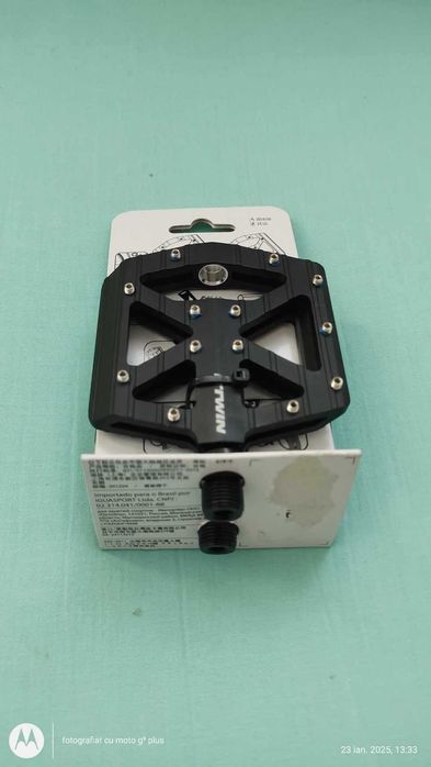 Pedale aluminiu plate MTB 900 BTWIN (Super Pret).