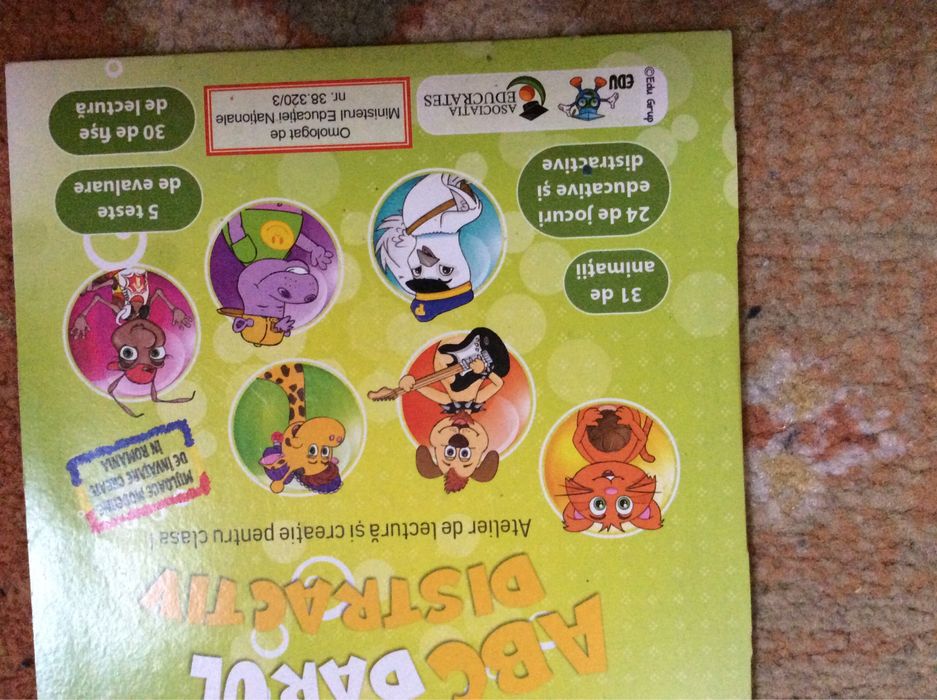 Carti romana,  germana si engleza si cd copii