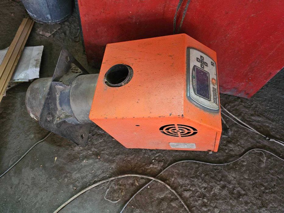 Пелетна горелка + котел + бункер | дървесни пелети|Self Cleaning|40 kW