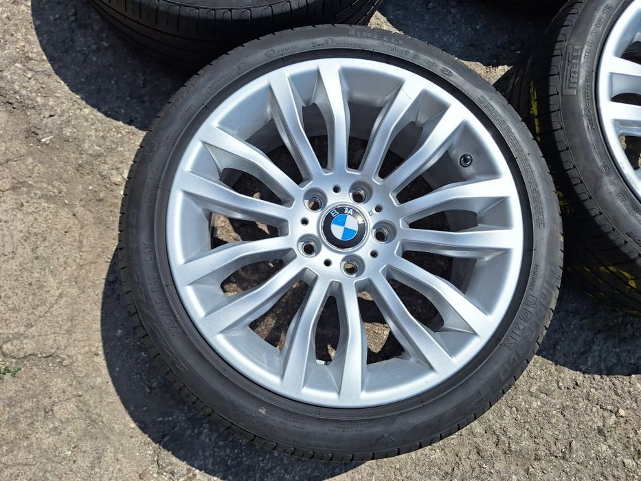BMW-с датчици-18цола-5/120-ЕТ-30-Ж-8-с гуми-оригинални