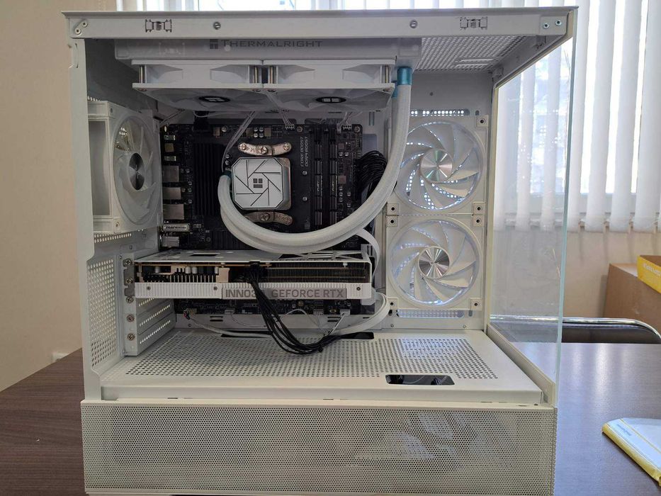 Геймърски компютър нов гаранция 5700x 32gb ddr4 rtx 5060