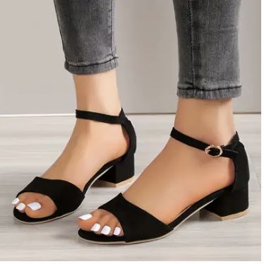 Дамски сандали велур