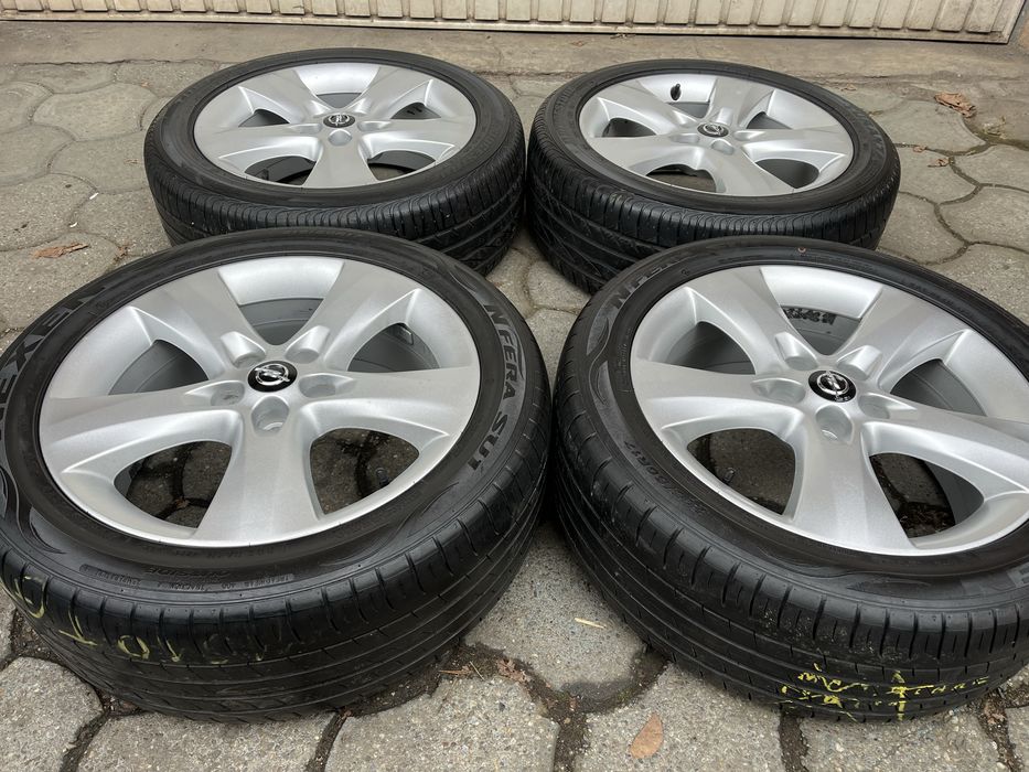 Jante aliaj 5x105mm, anvelope vara 215/50 R17, Opel Astra J, K, Mokka