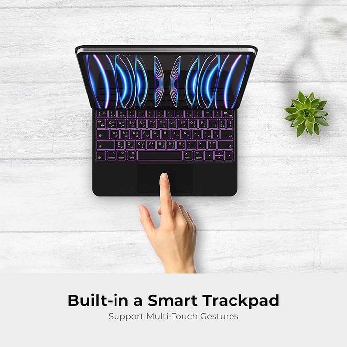 Magic Folio iPad 10 / 11/ A16 - Чехол Клавиатура BluPebble  Есть доста