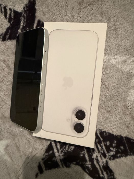 iPhone 16, White, 128GB