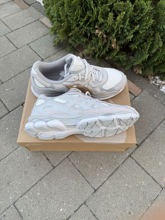 Asics gel nyc cream/cloud grey