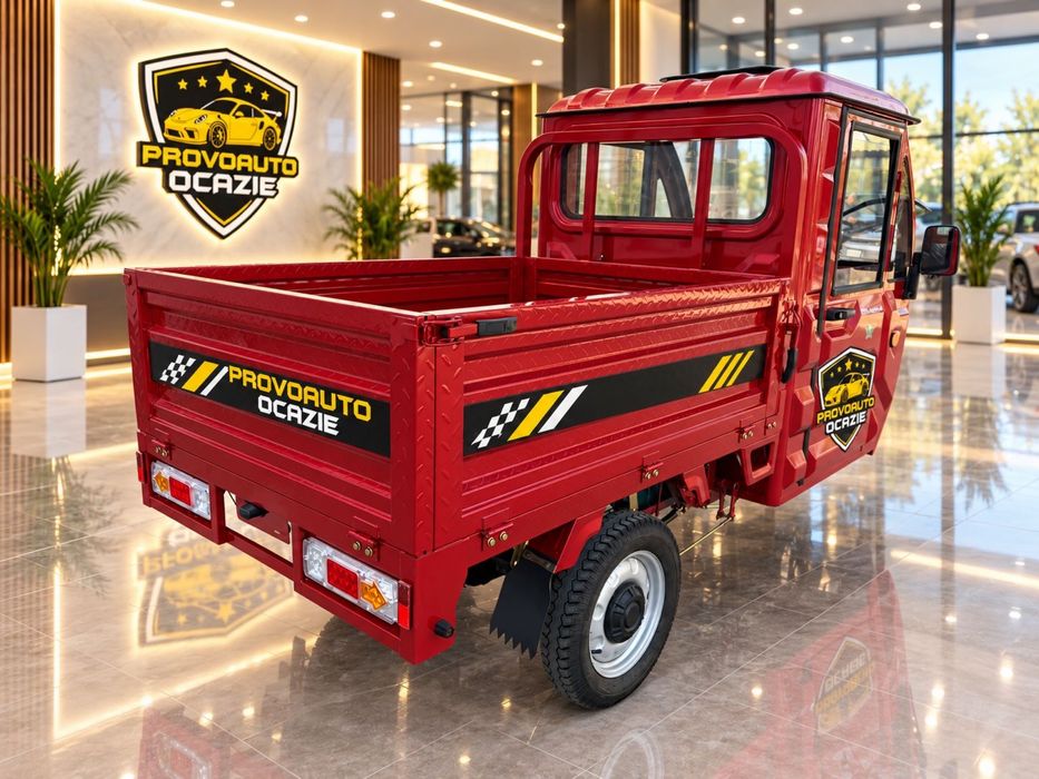 Triciclu Electric Pick Up 2026 | Pret. 2644€ + TVA | Garantie 3 Ani