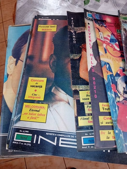 Colecție reviste cinema 49 de buc  din 1983 -1994