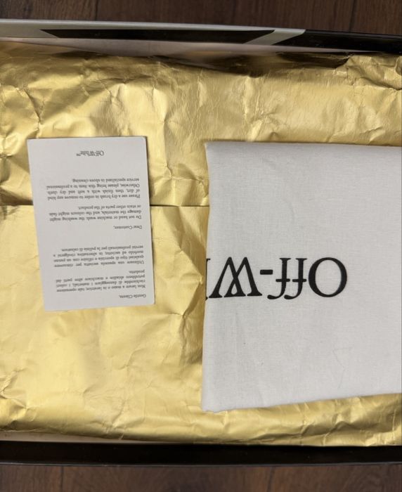 OFF-WHITE Be right white