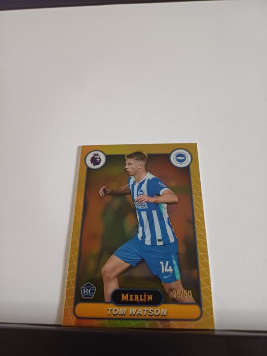 Tom Watson Brighton /50 card