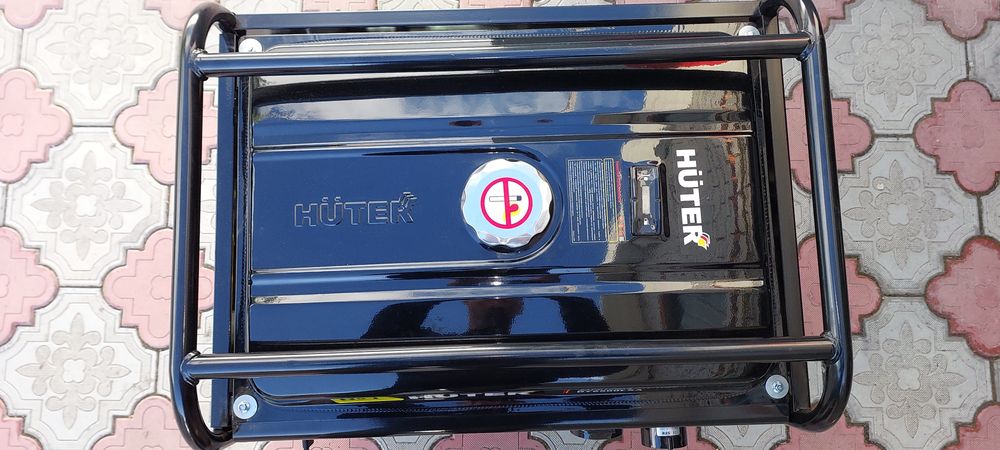Продаю электрогенератор бензиновый huter