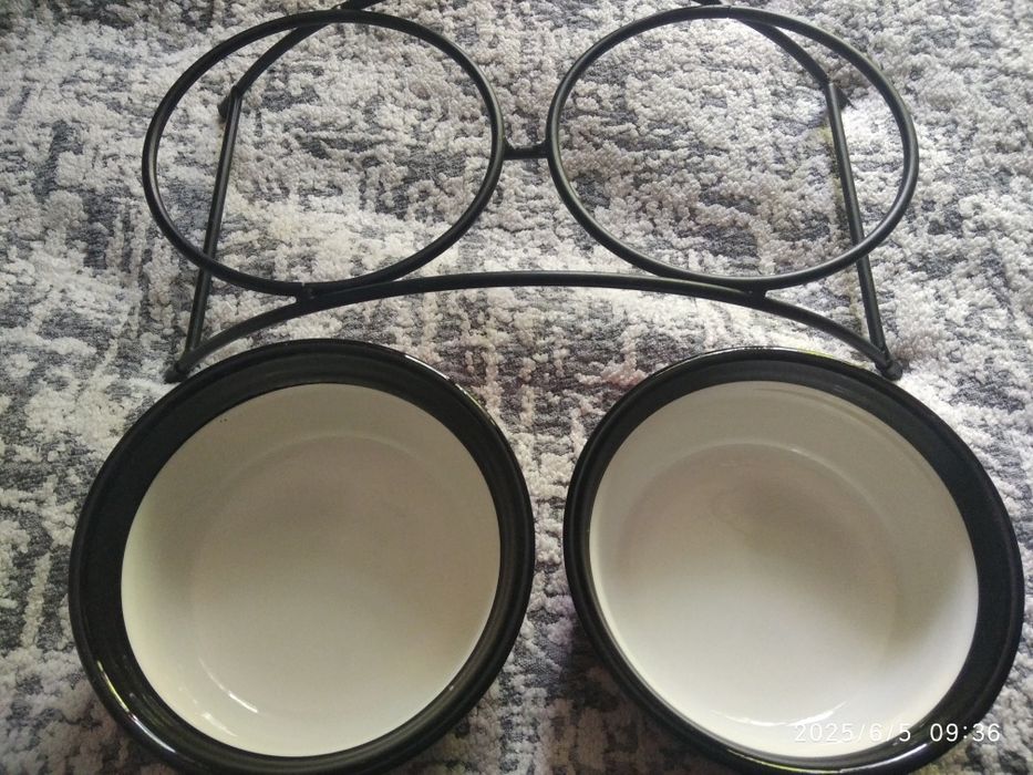 Миска  двойная для мелких