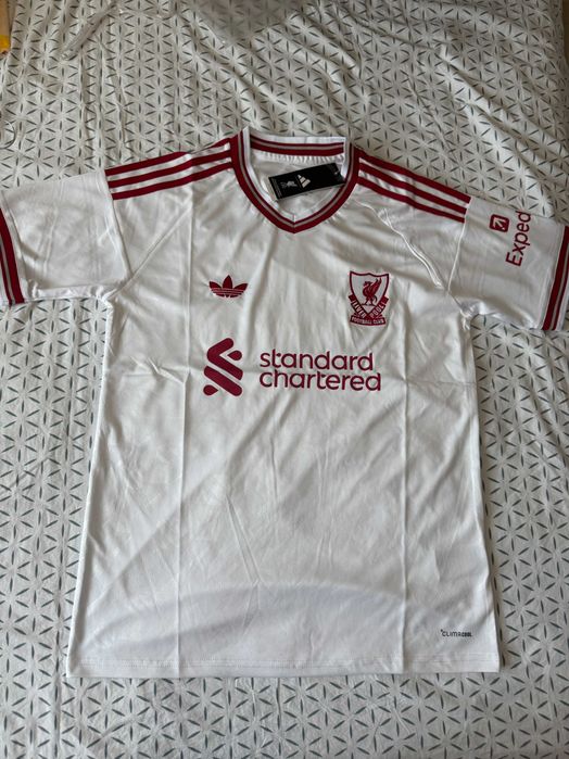 Tricou Liverpool away alb 2026-2027 sezonul nou preamier league champions league