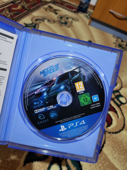 Need for speed  Cd PS4