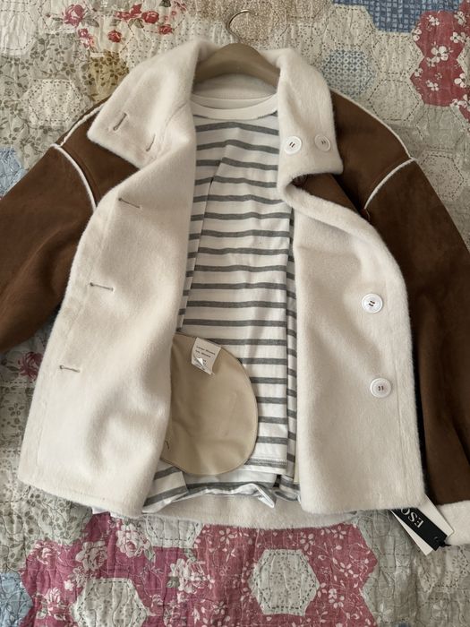 Дубленка новая двусторонняя