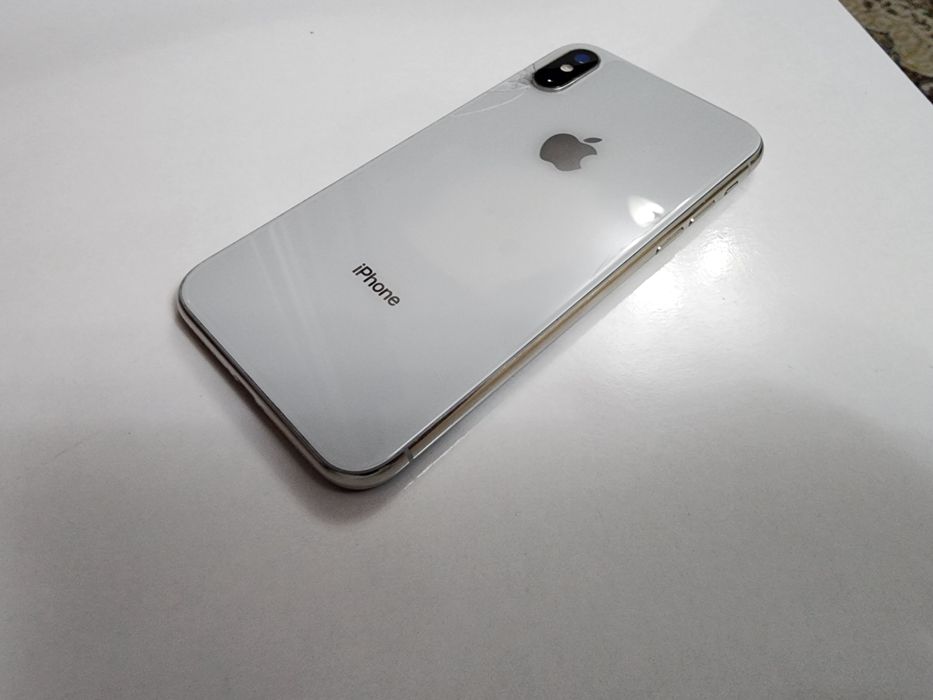 Iphone X White 64Gb Batareka 100% Toshken faqat