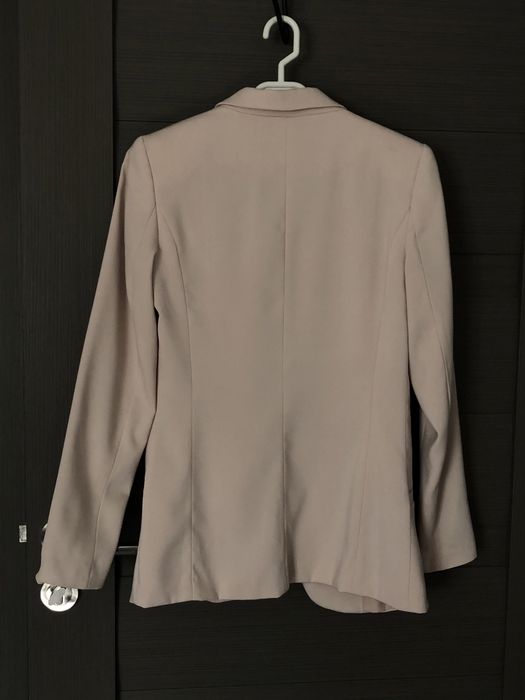 Sacou elegant, roz pal