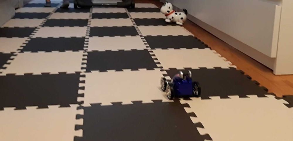 Covor puzzle din biscuiti de spuma, protectie, izolatie camera joaca copii, bebelusi - 140 buc/aprox 14 metri patrati