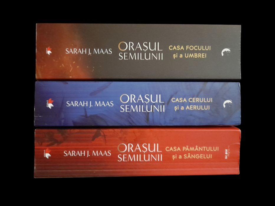 3 vol. Orașul Semilunii (Crescent City) - Sarah J Maas