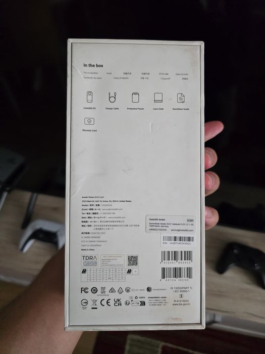 Camera Insta 360 x3