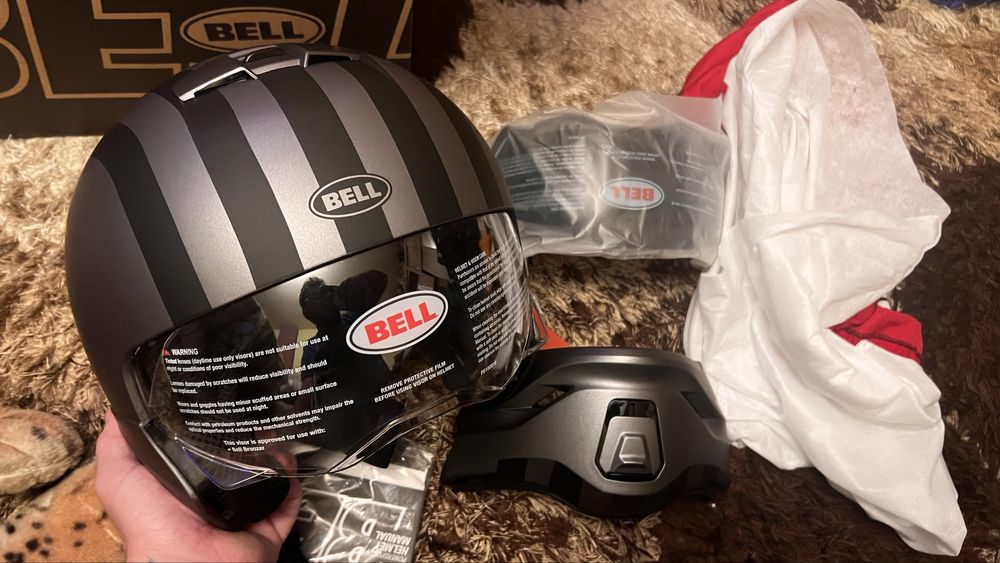 Casca moto Bell Broozer marime XL (61-62cm)