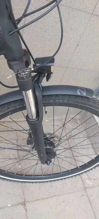 Продавам немски алуминиев велосипед    28 цола,56  см