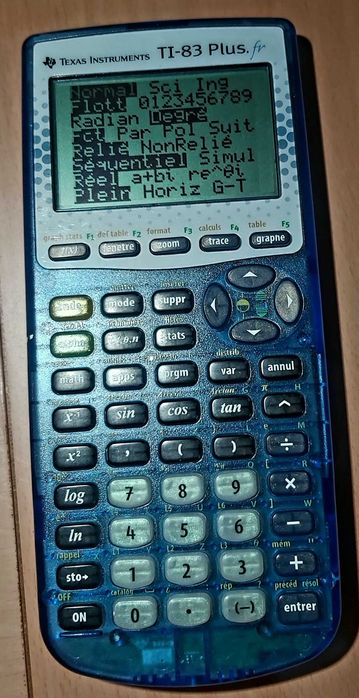 Calculator stiintific TI-83 Plus. fr